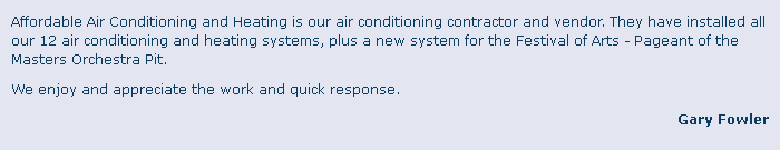 Affordable Air Conditioning Installation Reviews